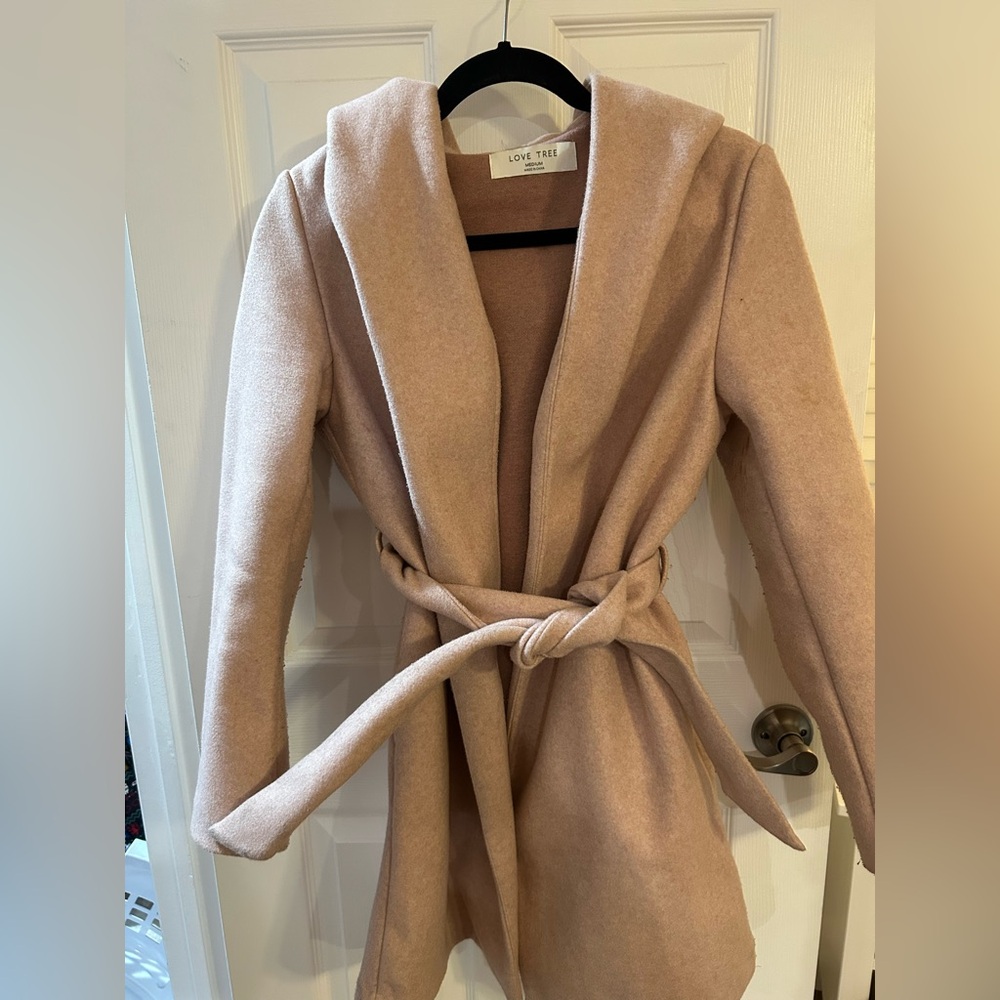 Love Tree Pink Coat